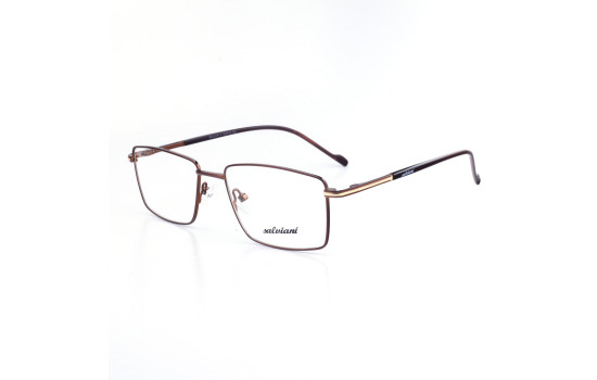 METAL OPTICAL FRAME 53-18 (140) MATT BROWN