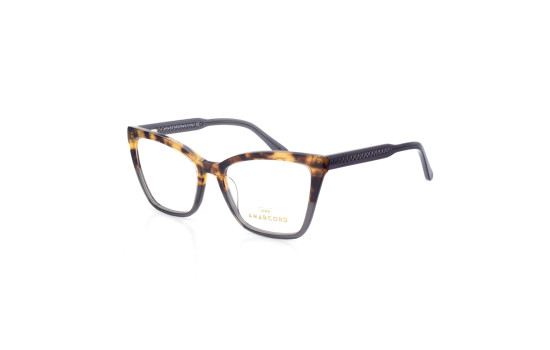 PLASTIC OPTICAL FRAME 55-18 (145) CRYSTAL