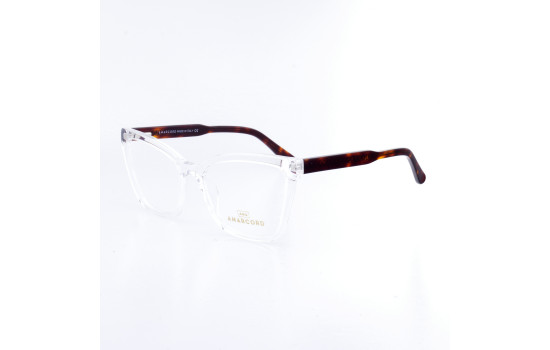 PLASTIC OPTICAL FRAME 55-18 (145) DEMI BROWN