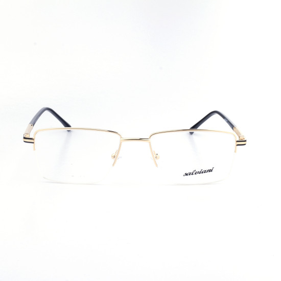 METAL HALF RIM FRAME 53-18 (140) GOLD