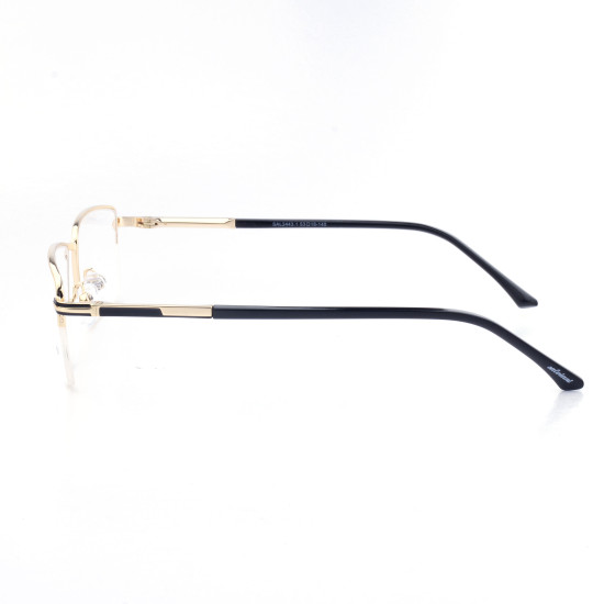 METAL HALF RIM FRAME 53-18 (140) GOLD