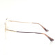METAL HALF RIM FRAME 54-18 (140) GOLD & GRAY