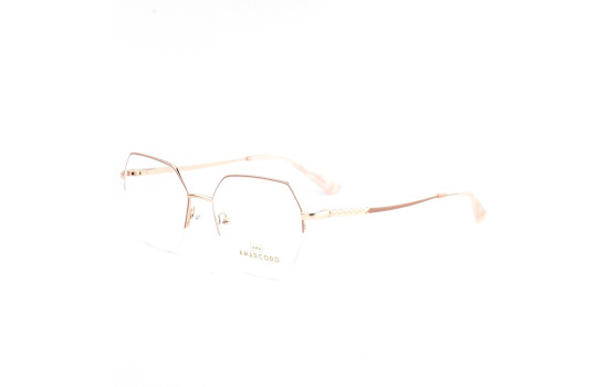 METAL HALF RIM FRAME 54-18 (140) GOLD