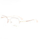 METAL HALF RIM FRAME 54-18 (140) GOLD