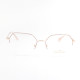 METAL HALF RIM FRAME 54-18 (140) GOLD