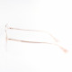 METAL HALF RIM FRAME 54-18 (140) GOLD