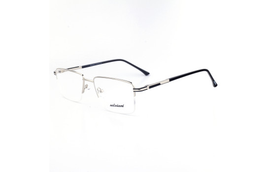 METAL HALF RIM FRAME 53-18 (140) SILVER