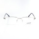 METAL HALF RIM FRAME 53-18 (140) SILVER