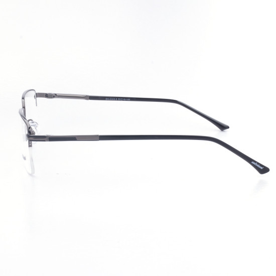 METAL HALF RIM FRAME 53-18 (140) MATT GUN