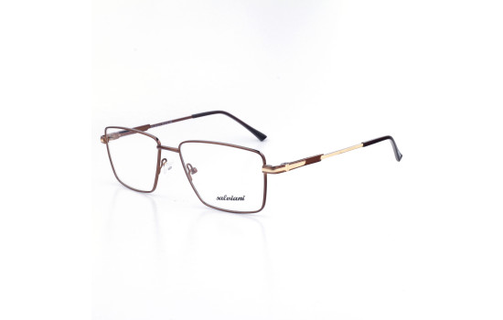 METAL OPTICAL FRAME 54-16 (140) MATT BROWN