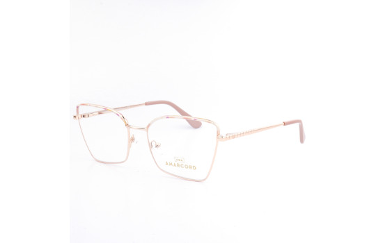 METAL OPTICAL FRAME 54-18 (140) GOLD & ROSE