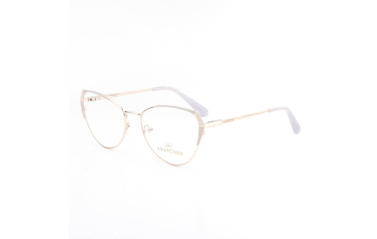 METAL OPTICAL FRAME 55-18 (140) GOLD & CREAM