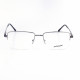 METAL HALF RIM FRAME 55-17 (140) MATT GUN
