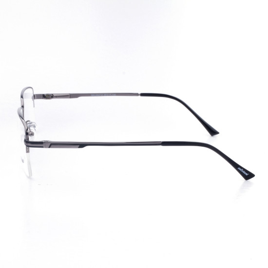 METAL HALF RIM FRAME 55-17 (140) MATT GUN