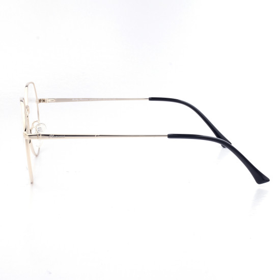 METAL HALF RIM FRAME W/CLIP 48-19 (145) GOLD