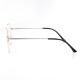 METAL HALF RIM FRAME W/CLIP 48-19 (145) GOLD