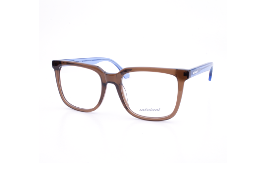 PLASTIC OPTICAL FRAME 53-19 (145) BROWN & BLUE