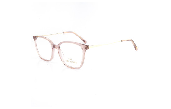 PLASTIC OPTICAL FRAME 52-17 (140) ROSE LIGHT