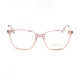 PLASTIC OPTICAL FRAME 52-17 (140) ROSE LIGHT