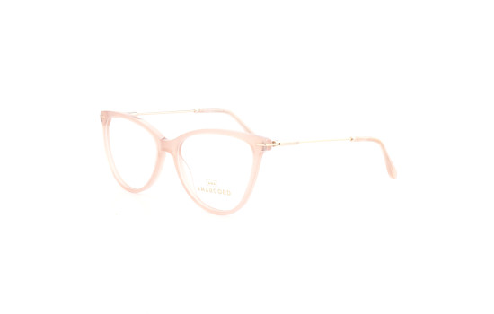 PLASTIC OPTICAL FRAME 54-16 (140) ROSE & GOLD