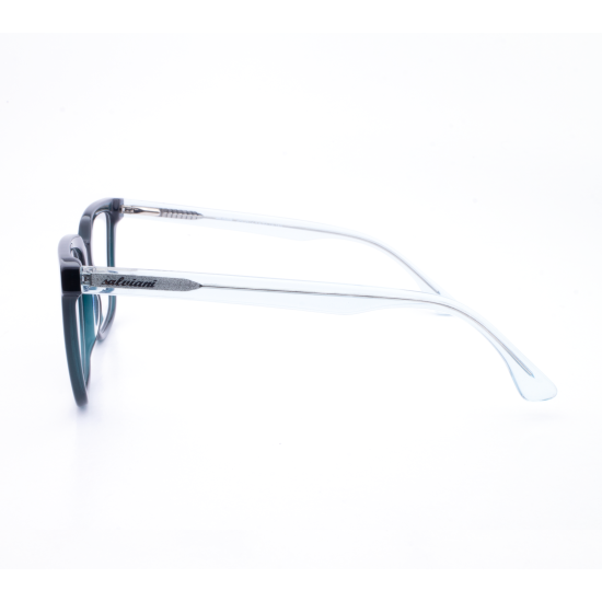 PLASTIC OPTICAL FRAME 53-19 (145) BLACK & BLUE CRY