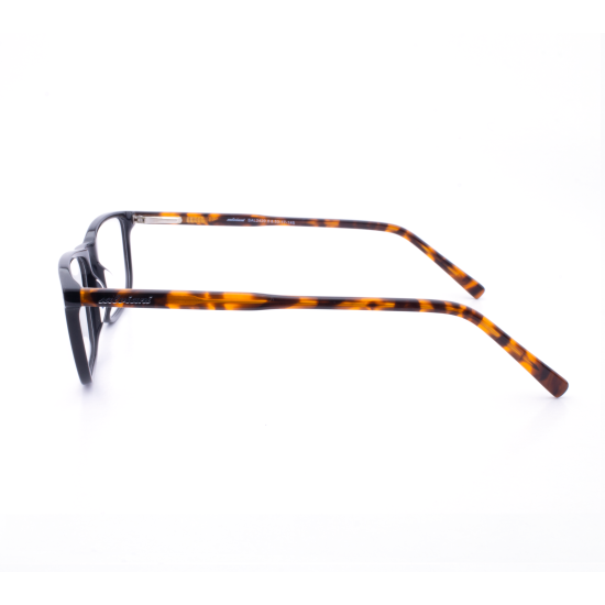 PLASTIC OPTICAL FRAME 53-17 (145) BLACK & BROWN