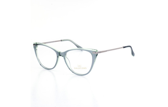 PLASTIC OPTICAL FRAME 53-17 (140) CRYSTAL GREEN