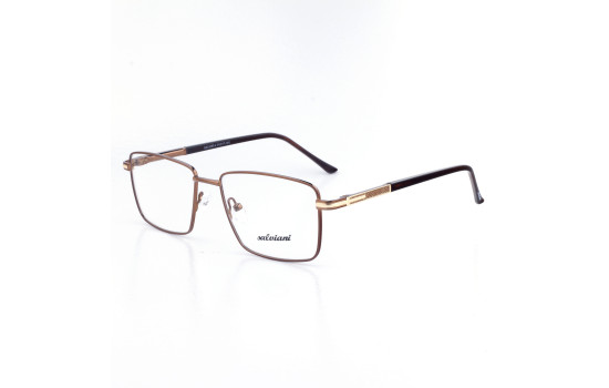 METAL OPTICAL FRAME 54-17 (140) MATT BROWN