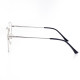 METAL HALF RIM FRAME W/CLIP 52-19 (145) SILVER