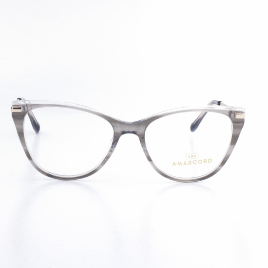 PLASTIC OPTICAL FRAME 53-17 (140) CRYSTAL