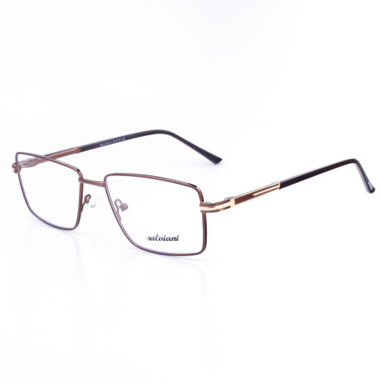 METAL OPTICAL FRAME 54-16 (140) MATT BROWN