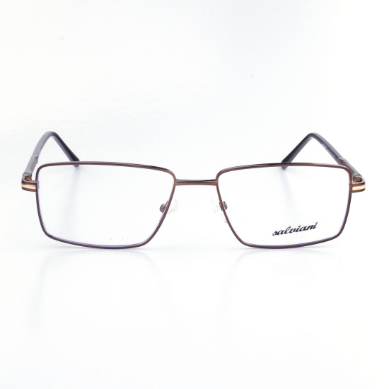 METAL OPTICAL FRAME 54-16 (140) MATT BROWN