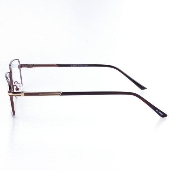 METAL OPTICAL FRAME 54-16 (140) MATT BROWN
