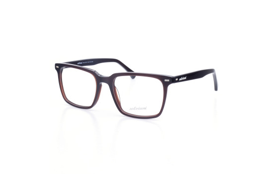 PLASTIC OPTICAL FRAME 51-18 (140) DARK BROWN