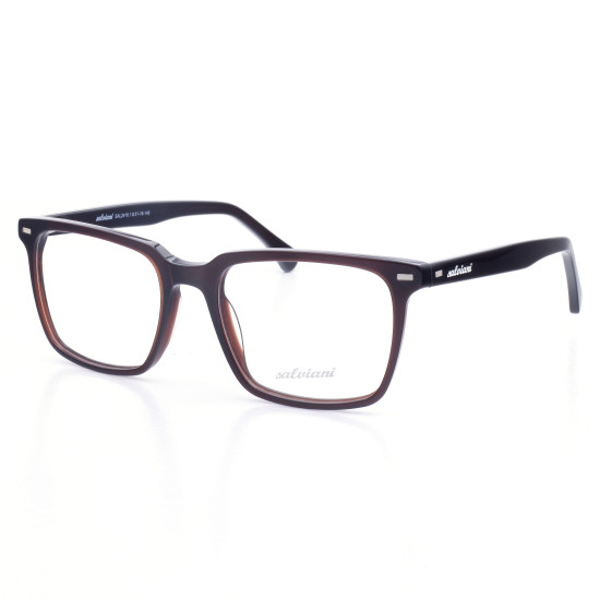 PLASTIC OPTICAL FRAME 51-18 (140) DARK BROWN