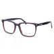 PLASTIC OPTICAL FRAME 51-18 (140) DARK BROWN