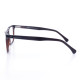 PLASTIC OPTICAL FRAME 51-18 (140) DARK BROWN