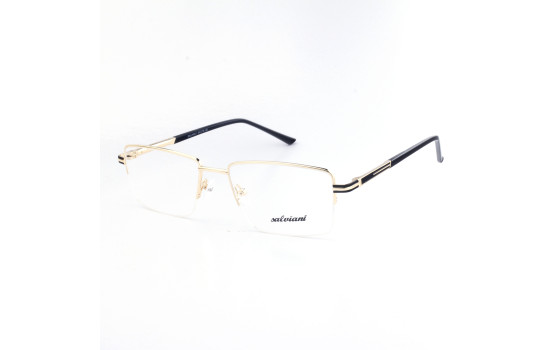 METAL HALF RIM FRAME 54-16 (140) GOLD