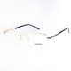 METAL HALF RIM FRAME 54-16 (140) GOLD