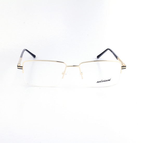METAL HALF RIM FRAME 54-16 (140) GOLD