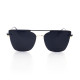 METAL HALF RIM FRAME W/CLIP 54-17 (140) GOLD & BLU