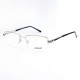 METAL HALF RIM FRAME 54-16 (140) SILVER