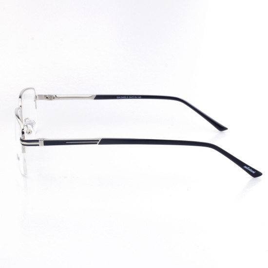METAL HALF RIM FRAME 54-16 (140) SILVER