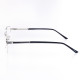 METAL HALF RIM FRAME 54-16 (140) SILVER