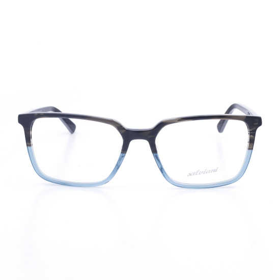 PLASTIC OPTICAL FRAME 54-17 (140) BROWN & BLUE
