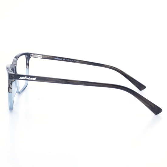 PLASTIC OPTICAL FRAME 54-17 (140) BROWN & BLUE