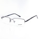 METAL HALF RIM FRAME 54-16 (140) MATT GUN