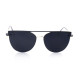 METAL HALF RIM FRAME W/CLIP 53-19 (145) GOLD & BLU