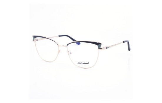 STAINLESS STEEL FRAME 54-17 (140) GOLD & BLACK
