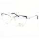 STAINLESS STEEL FRAME 54-17 (140) GOLD & BLACK